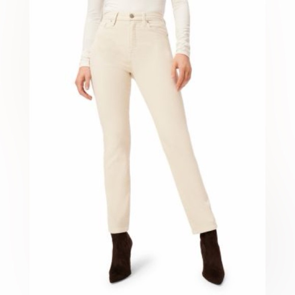 Good American Women's Good Classic Slim Straight Jeans in Bone
